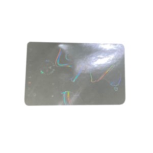 Overlay holográfico ID personalizado | Protección holográfica para documentos