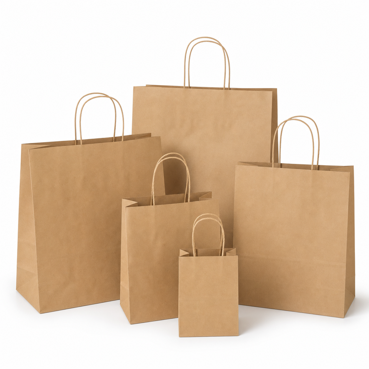 Imagen de muestra de producto de bolsas de papel kraft personalizadas