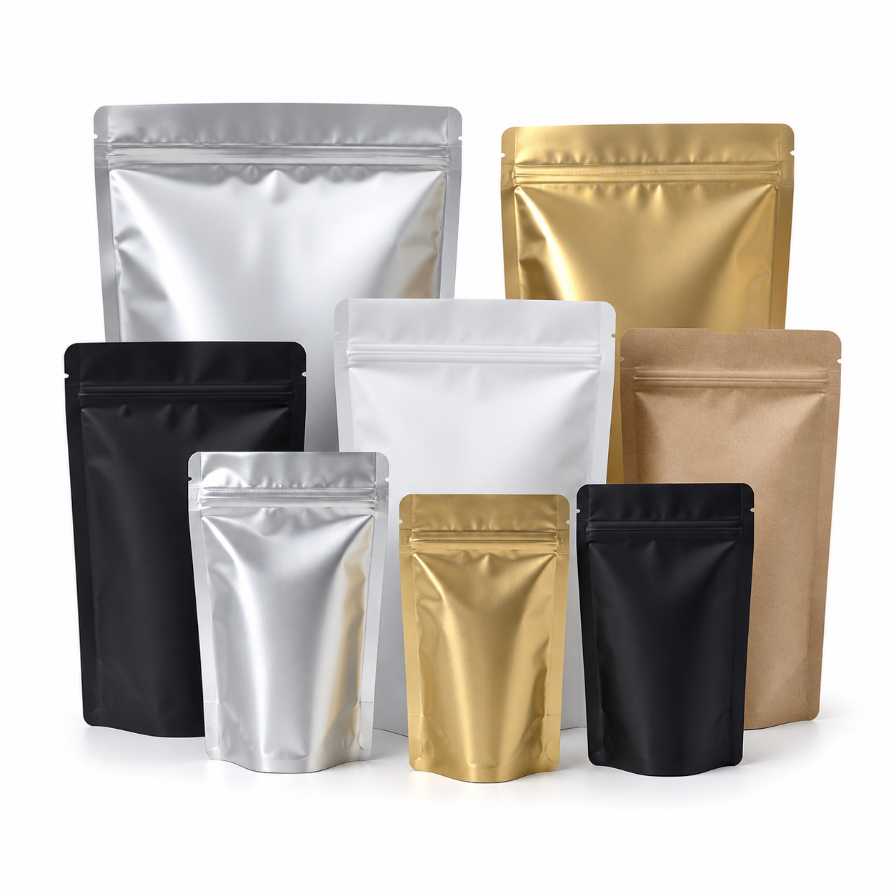 Imagen de muestra del producto Pouches Mylar Personalizados