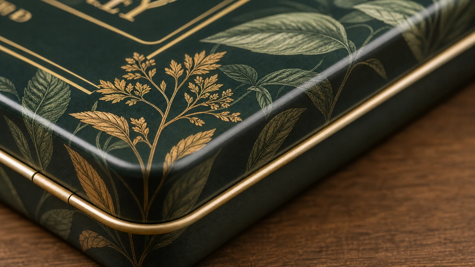 Compradores de envases que comparan cajas de hojalata con bisagra personalizadas para regalos, té, cosméticos, confitería y artículos de colección