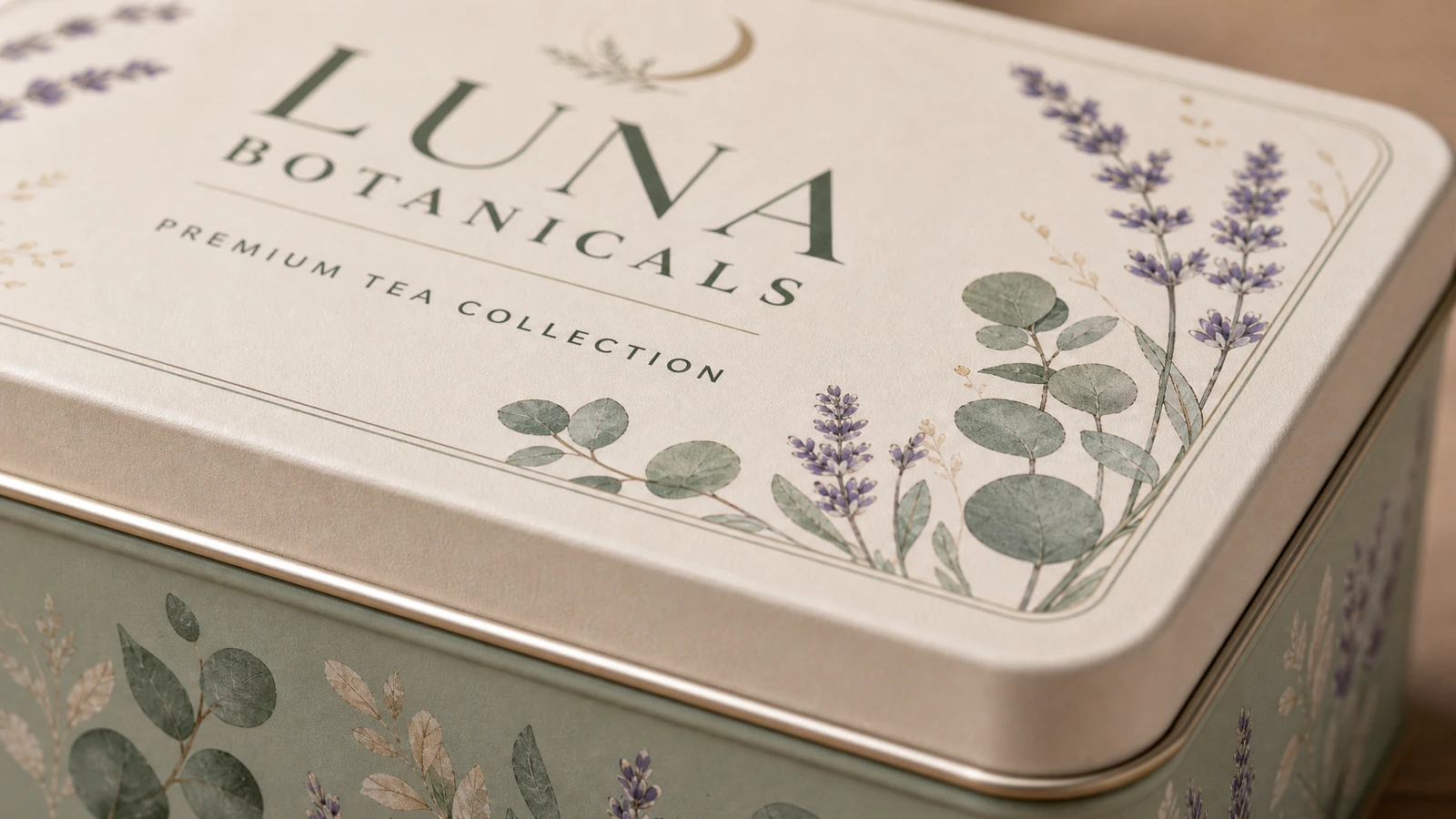 Cajas de hojalata personalizadas de dos piezas en situaciones de envasado de confitería, té, cosméticos, velas, regalos y productos promocionales