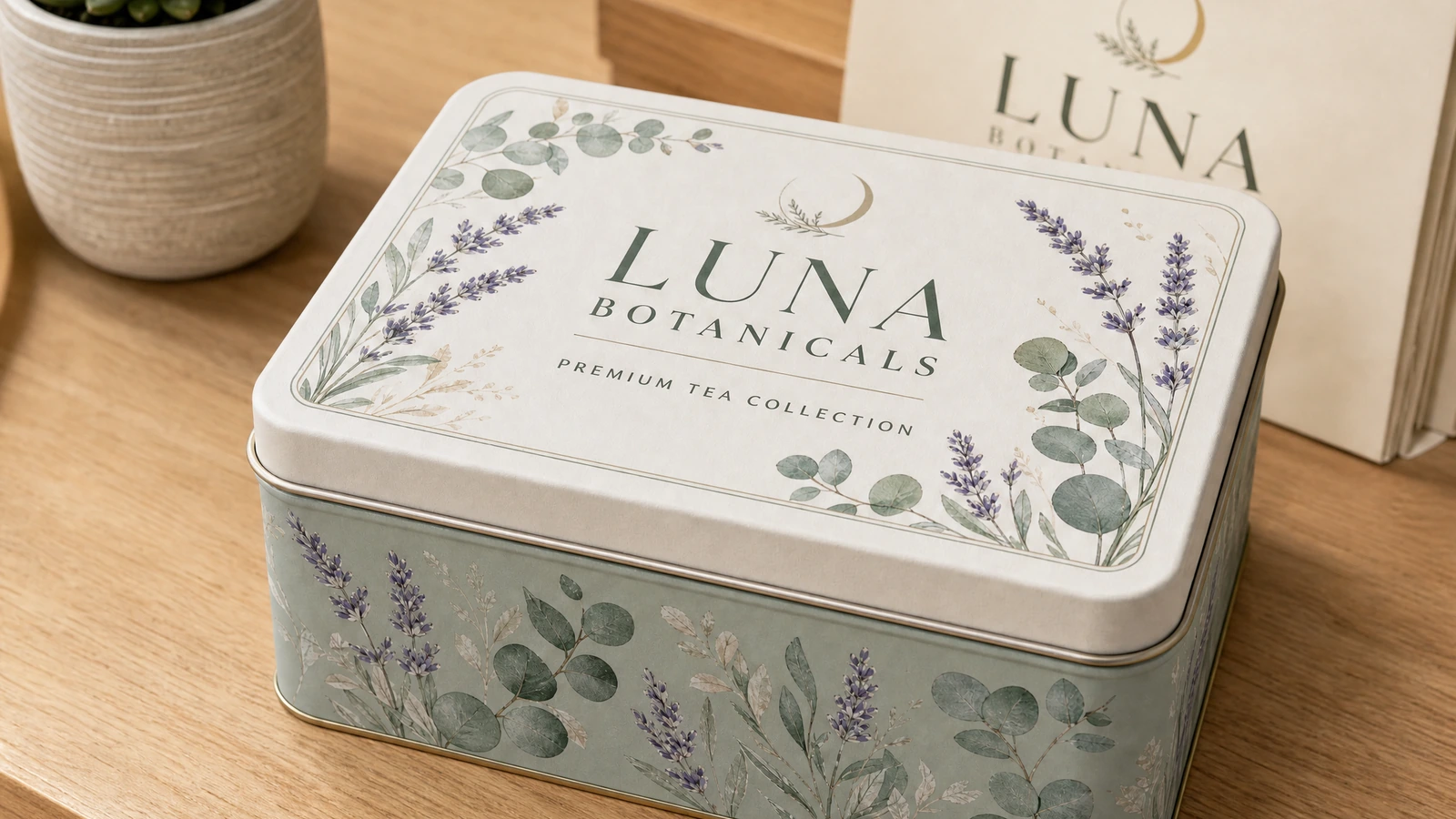 Acabados superficiales de una caja de hojalata personalizada de dos piezas con tapa deslizante, tapa de fricción, hebilla posterior con bisagra, relieve, barniz mate y opciones de impresión metálica