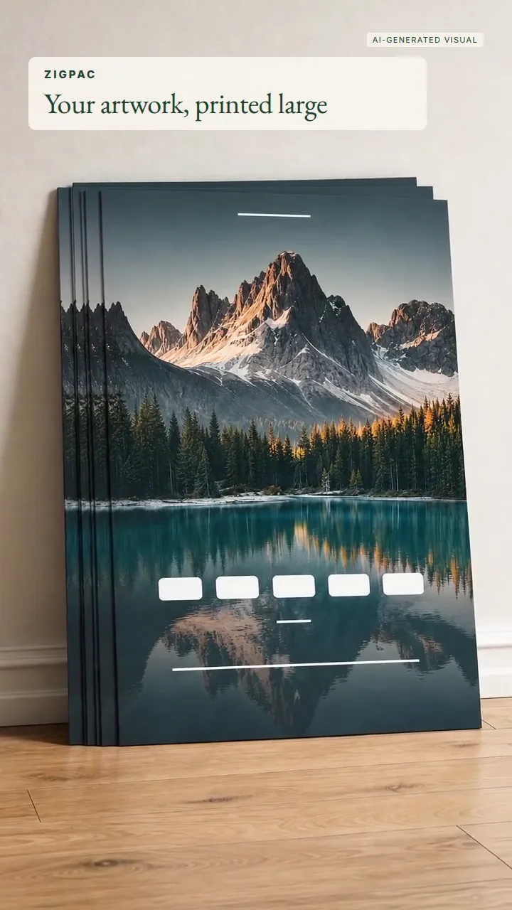 Impresión de carteles personalizados para comercios, eventos y expositores de marca: vídeo breve