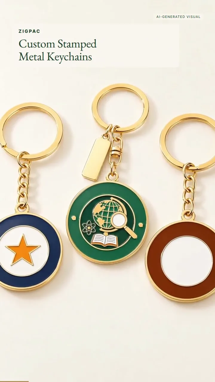 Llaveros metálicos estampados personalizados para regalos corporativos y reconocimiento diario: vídeo breve