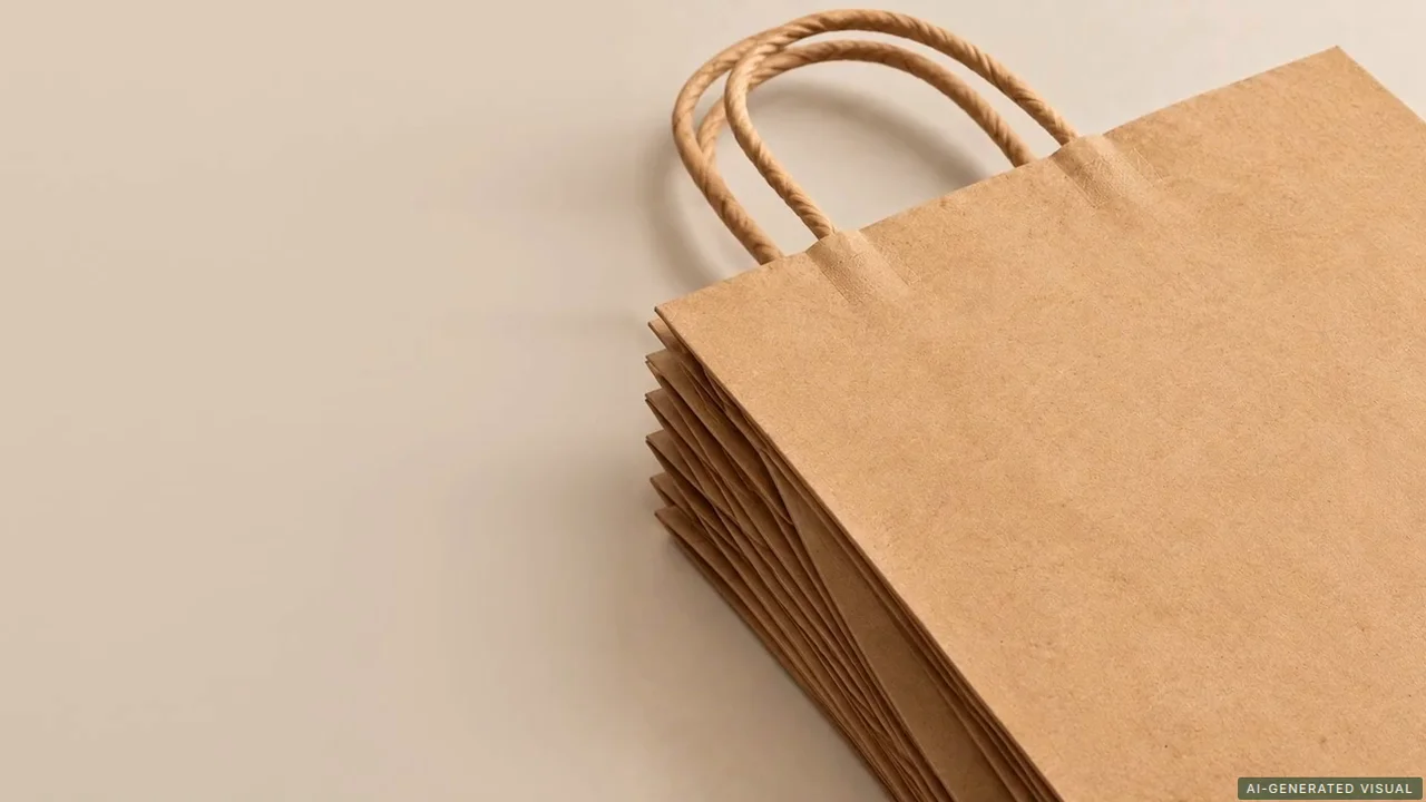 Bolsas de papel kraft marrón personalizadas con asas retorcidas: guía en vídeo